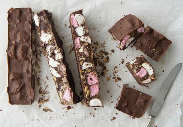 Rocky road recipe How to make rocky road in 3 easy steps Rocky road recipe How to make rocky road in 3 easy steps